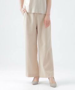 TRANS WORK / トランスワーク その他パンツ | 【美シリーズ】【セットアップ対応】【吸水速乾】【接触冷感】【防しわ】【ウォッシャブル】エバレットクロスワイドストレートパンツ