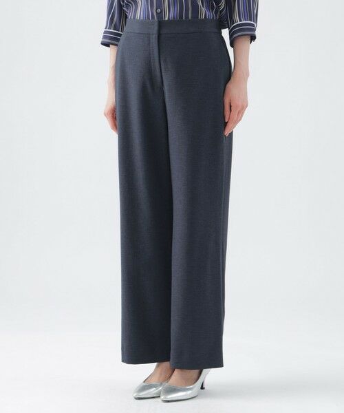 TRANS WORK / トランスワーク その他パンツ | 【美シリーズ】【セットアップ対応】【吸水速乾】【接触冷感】【防しわ】【ウォッシャブル】エバレットクロスワイドストレートパンツ | 詳細4