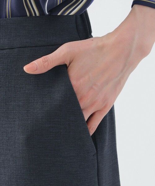 TRANS WORK / トランスワーク その他パンツ | 【美シリーズ】【セットアップ対応】【吸水速乾】【接触冷感】【防しわ】【ウォッシャブル】エバレットクロスワイドストレートパンツ | 詳細6