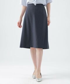 【新品】TRANS WORKS夏用スカート TRANS WORK｜【ウォッシャブル】プリーツ調バックサテンスカート