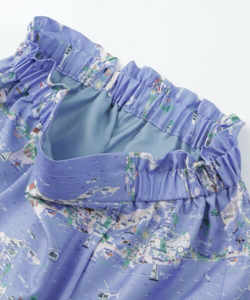 TRANS WORK / トランスワーク ロング・マキシ丈スカート | 【イラストレーターコラボ企画】【ウォッシャブル】ビエラ Hamptonsプリントギャザースカート | 詳細6