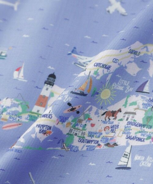 TRANS WORK / トランスワーク ロング・マキシ丈スカート | 【イラストレーターコラボ企画】【ウォッシャブル】ビエラ Hamptonsプリントギャザースカート | 詳細7