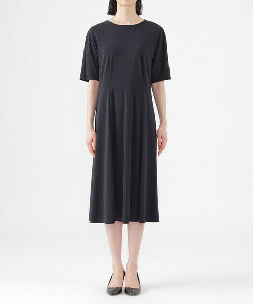 TRANS WORK / トランスワーク ロング・マキシ丈ワンピース | 【ウォッシャブル】【接触冷感】スムースフレアラインワンピース | 詳細2