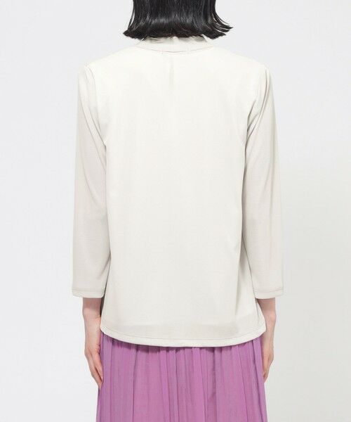 TRANS WORK / トランスワーク カットソー | 【UV対策】【吸水速乾】【防しわ】【ウォッシャブル】マットフライスジャージショートカーディガン | 詳細7