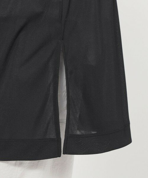 TRANS WORK / トランスワーク カットソー | 【UV対策】【吸水速乾】【防しわ】【ウォッシャブル】マットフライスジャージロングジレ | 詳細7