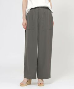 TRANS WORK / トランスワーク その他パンツ | 【ウォッシャブル】エコダルサテン