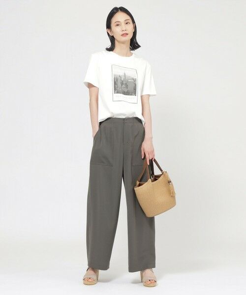 TRANS WORK / トランスワーク その他パンツ | 【ウォッシャブル】エコダルサテン | 詳細2