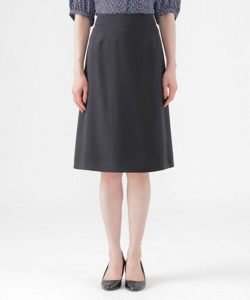 TRANS WORK / トランスワーク ロング・マキシ丈スカート | 【美シリーズ】【UV対策】【着用しわ軽減】【ウォッシャブル】エアリーコードレーンスカート | 詳細3