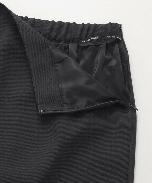 TRANS WORK / トランスワーク ロング・マキシ丈スカート | 【美シリーズ】【UV対策】【着用しわ軽減】【ウォッシャブル】エアリーコードレーンスカート | 詳細6