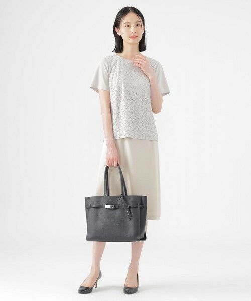 TRANS WORK / トランスワーク ロング・マキシ丈スカート | 【美シリーズ】【UV対策】【着用しわ軽減】【ウォッシャブル】エアリーコードレーンスカート | 詳細1