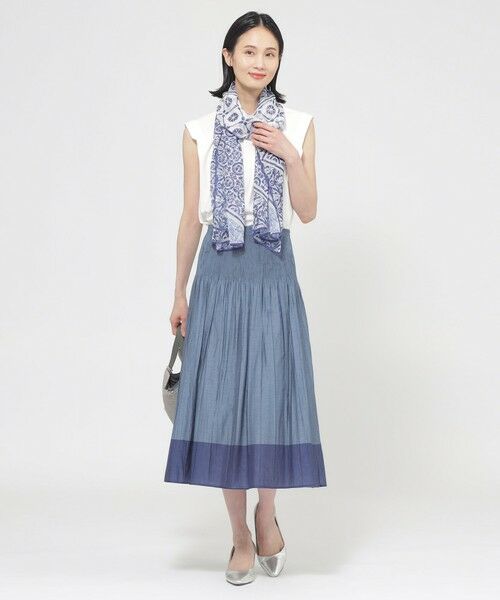 TRANS WORK / トランスワーク ロング・マキシ丈スカート | 【ウォッシャブル】リバーシブルスカート | 詳細1