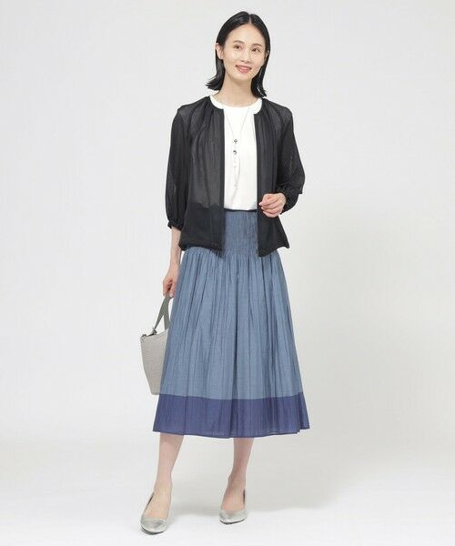 TRANS WORK / トランスワーク ロング・マキシ丈スカート | 【ウォッシャブル】リバーシブルスカート | 詳細2