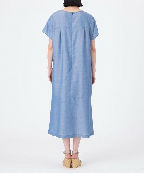 TRANS WORK / トランスワーク ロング・マキシ丈ワンピース | 【ウォッシャブル】シャルマンダンガリーワンピース | 詳細6