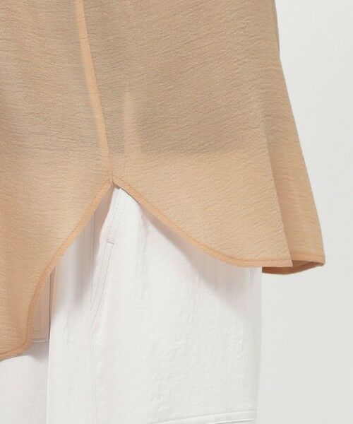 TRANS WORK / トランスワーク シャツ・ブラウス | 【WEB・一部店舗限定】【ウォッシャブル】グレーンシアーサテン | 詳細6