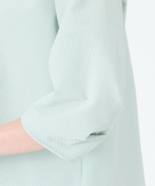 TRANS WORK / トランスワーク シャツ・ブラウス | 【ウォッシャブル】【吸水速乾】クールマックスサッカープルオーバーブラウス | 詳細8