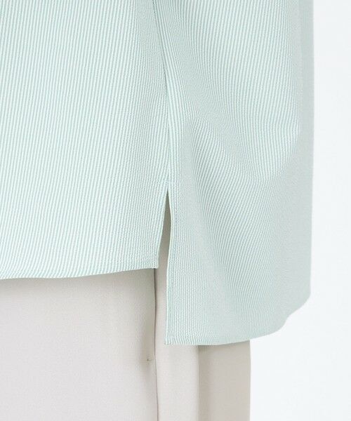 TRANS WORK / トランスワーク シャツ・ブラウス | 【ウォッシャブル】【吸水速乾】クールマックスサッカープルオーバーブラウス | 詳細9