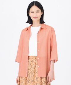 TRANS WORK / トランスワーク シャツ・ブラウス | 【接触冷感】【ウォッシャブル】シルキーローンシャツブラウス