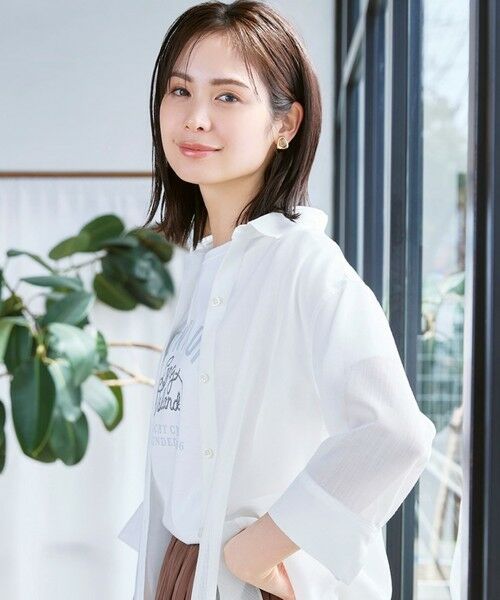 TRANS WORK / トランスワーク カットソー | 【ウォッシャブル】コーコランバイオスムース | 詳細1