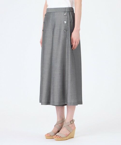 TRANS WORK / トランスワーク その他パンツ | 【ウォッシャブル】シャルマンダンガリーガウチョパンツ | 詳細5