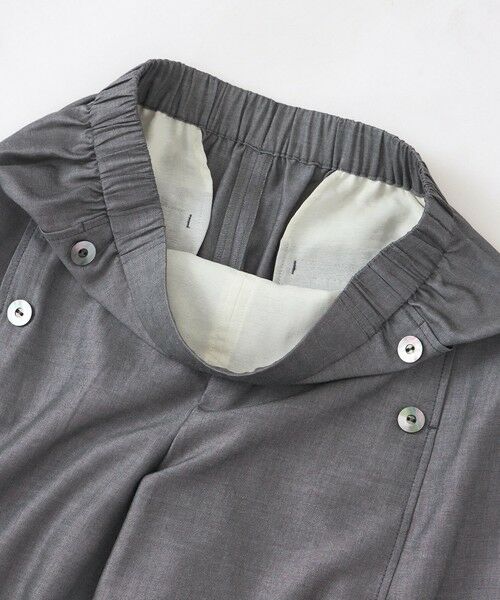 TRANS WORK / トランスワーク その他パンツ | 【ウォッシャブル】シャルマンダンガリーガウチョパンツ | 詳細9