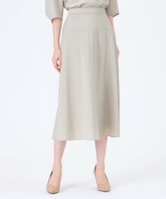 TRANS WORK / トランスワーク ロング・マキシ丈スカート | 【ウォッシャブル】【接触冷感】【吸水速乾】ハイカウントワルツスカート