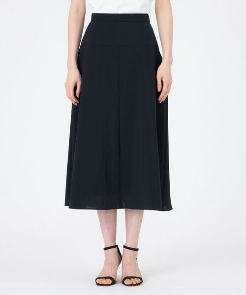 TRANS WORK / トランスワーク ロング・マキシ丈スカート | 【ウォッシャブル】【接触冷感】【吸水速乾】ハイカウントワルツスカート | 詳細3