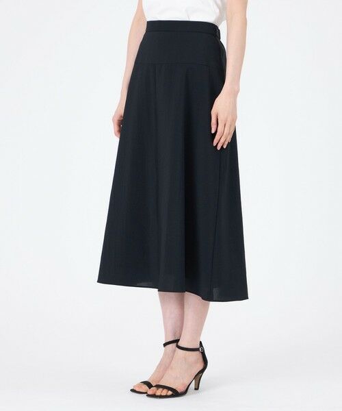 TRANS WORK / トランスワーク ロング・マキシ丈スカート | 【ウォッシャブル】【接触冷感】【吸水速乾】ハイカウントワルツスカート | 詳細4