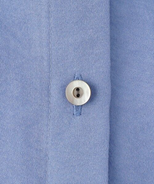 TRANS WORK / トランスワーク シャツ・ブラウス | 【ウォッシャブル】グレーンシアーサテン | 詳細10