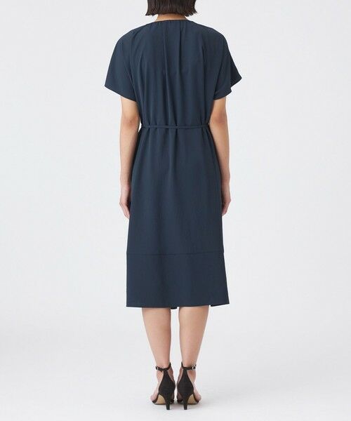 TRANS WORK / トランスワーク ロング・マキシ丈ワンピース | 【吸水速乾・接触冷感・UV・ウォッシャブル】ファンクションデシンワンピース | 詳細5