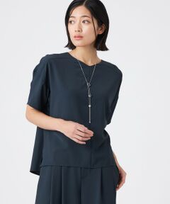 TRANS WORK / トランスワーク シャツ・ブラウス | 【吸水速乾・接触冷感・UV・ウォッシャブル】ファンクションデシンブラウス