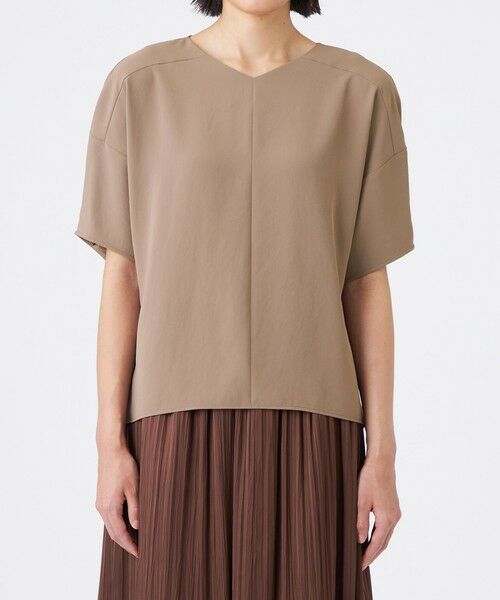 TRANS WORK / トランスワーク シャツ・ブラウス | 【吸水速乾・接触冷感・UV・ウォッシャブル】ファンクションデシンブラウス | 詳細5