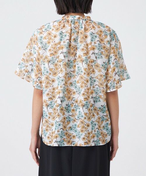TRANS WORK / トランスワーク シャツ・ブラウス | 【ウォッシャブル】フラワープリントブラウス | 詳細8