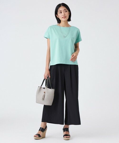 TRANS WORK / トランスワーク カットソー | 【接触冷感・吸水速乾・抗菌防臭・UV・ウォッシャブル】コンパクト40Gポンチ | 詳細4