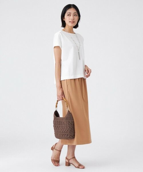 TRANS WORK / トランスワーク カットソー | 【接触冷感・吸水速乾・抗菌防臭・UV・ウォッシャブル】コンパクト40Gポンチ | 詳細2