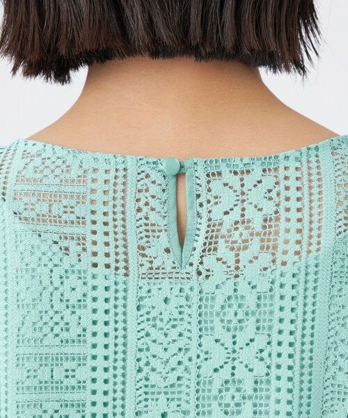 TRANS WORK / トランスワーク カットソー | 【接触冷感・吸水速乾・抗菌防臭・UV・ウォッシャブル】コンパクト40Gポンチ×ラッセルレース | 詳細12