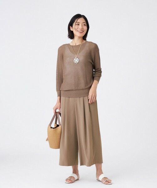 TRANS WORK / トランスワーク その他パンツ | 【吸水速乾・接触冷感・UV・ウォッシャブル】ファンクションデシンパンツ | 詳細4