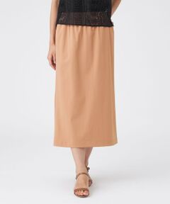 TRANS WORK / トランスワーク ロング・マキシ丈スカート | 【接触冷感・UV】クールハイテンションスカート