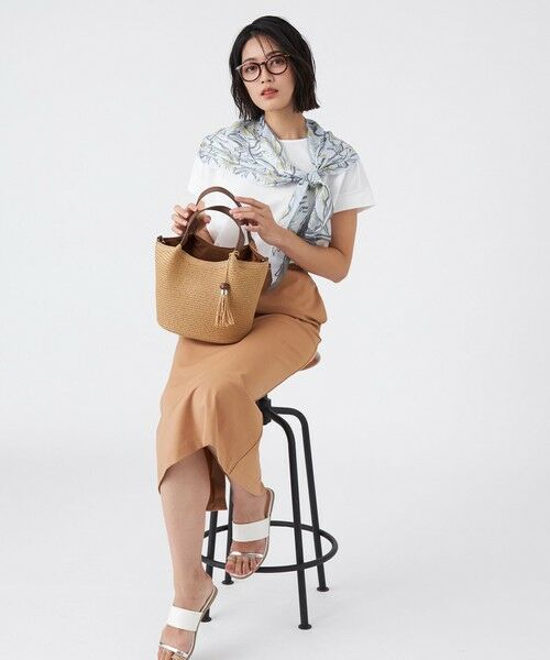 TRANS WORK / トランスワーク ロング・マキシ丈スカート | 【接触冷感・UV】クールハイテンションスカート | 詳細5