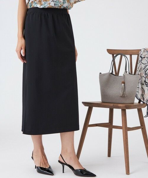 TRANS WORK / トランスワーク ロング・マキシ丈スカート | 【接触冷感・UV】クールハイテンションスカート | 詳細6
