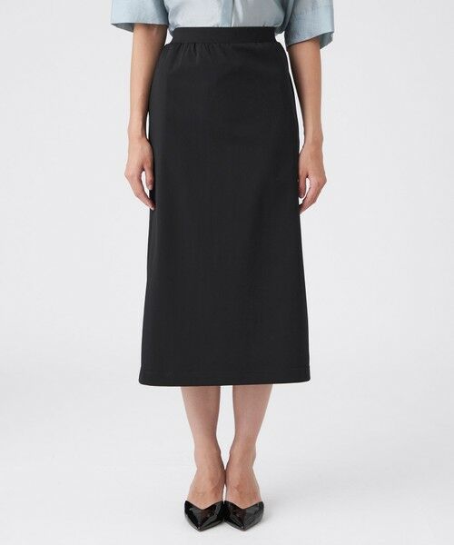 TRANS WORK / トランスワーク ロング・マキシ丈スカート | 【接触冷感・UV】クールハイテンションスカート | 詳細7