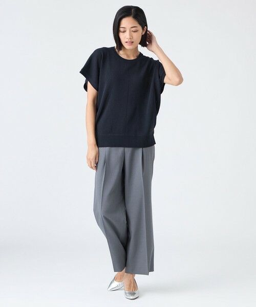 TRANS WORK / トランスワーク マフラー・ショール・スヌード・ストール | 【ウォッシャブル】マルチウェイニットジレ | 詳細7