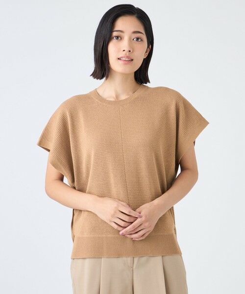 TRANS WORK / トランスワーク マフラー・ショール・スヌード・ストール | 【ウォッシャブル】マルチウェイニットジレ | 詳細1