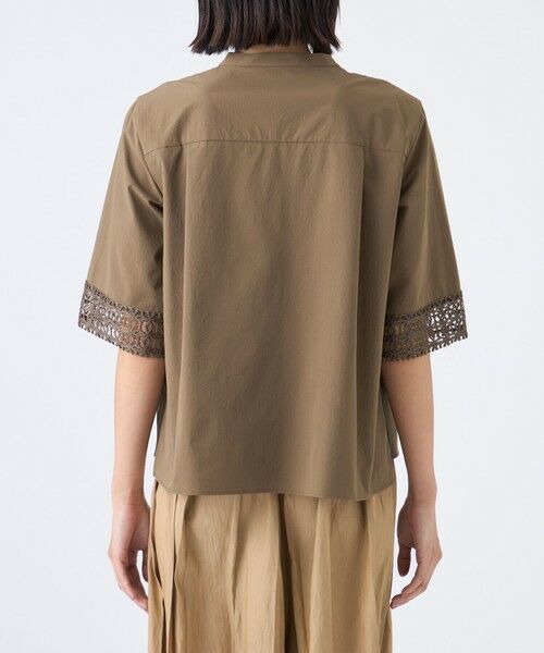 TRANS WORK / トランスワーク シャツ・ブラウス | 【ウォッシャブル・接触冷感・UV・防シワ】ファンクションタイプライターブラウス | 詳細6