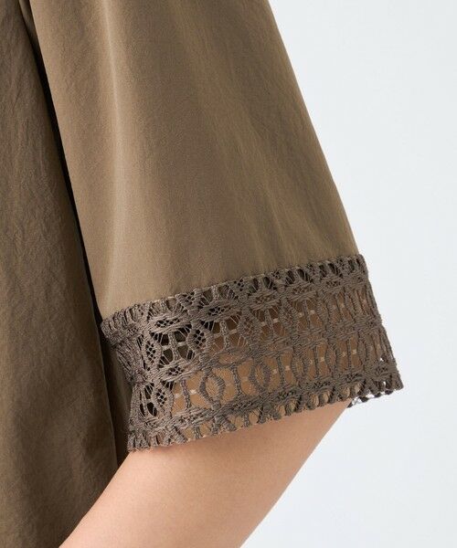 TRANS WORK / トランスワーク シャツ・ブラウス | 【ウォッシャブル・接触冷感・UV・防シワ】ファンクションタイプライターブラウス | 詳細7