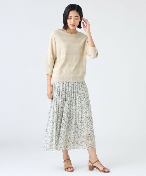 TRANS WORK / トランスワーク ニット・セーター | 【ウォッシャブル】ビスコースナイロンニット | 詳細1