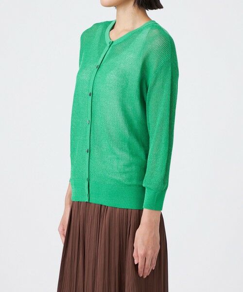 TRANS WORK / トランスワーク ニット・セーター | 【ウォッシャブル】2WAYメッシュカーデ | 詳細11