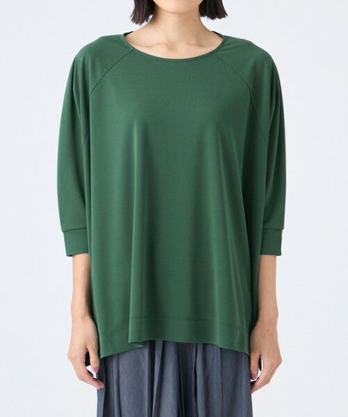 TRANS WORK / トランスワーク カットソー | 【ウォッシャブル・接触冷感・UV・防シワ】強撚スムースカットソー | 詳細3