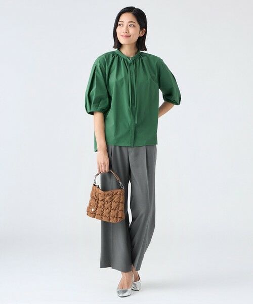 TRANS WORK / トランスワーク その他パンツ | 【ウォッシャブル・接触冷感・防シワ】エアリーウーステッドパンツ | 詳細3