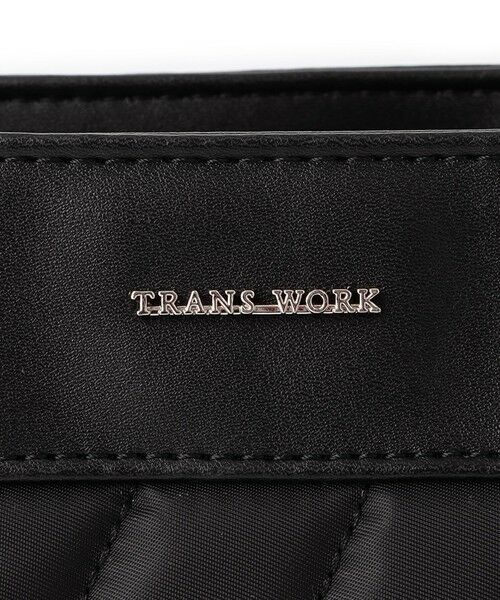 TRANS WORK / トランスワーク メッセンジャーバッグ・ウエストポーチ | 幾何キルトトート | 詳細9
