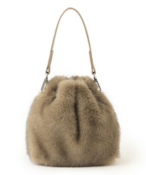 TRANS WORK / トランスワーク メッセンジャーバッグ・ウエストポーチ | 2WAYフェイクファー巾着バッグ | 詳細6